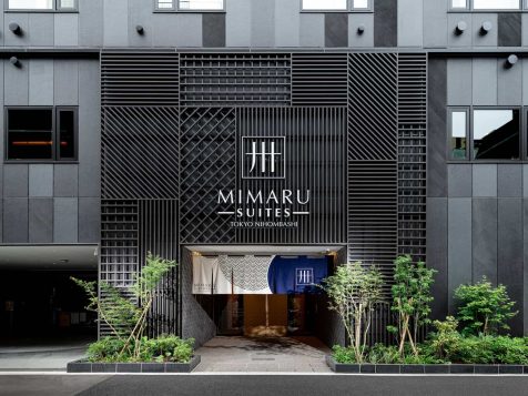 Exterior view of MIMARU. A Tokyo apartment hotel equipped with a kitchen and living space, suitable for medium to long-term stays.