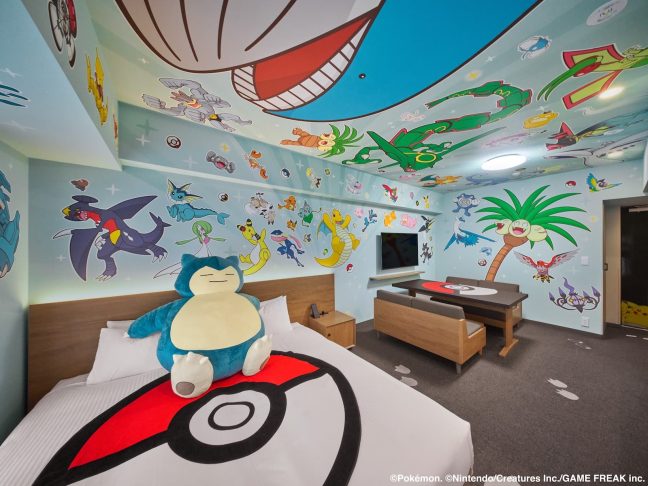 MIMARU東京錦糸町のポケモンルーム。4〜6名対応、浮世絵ルームも人気