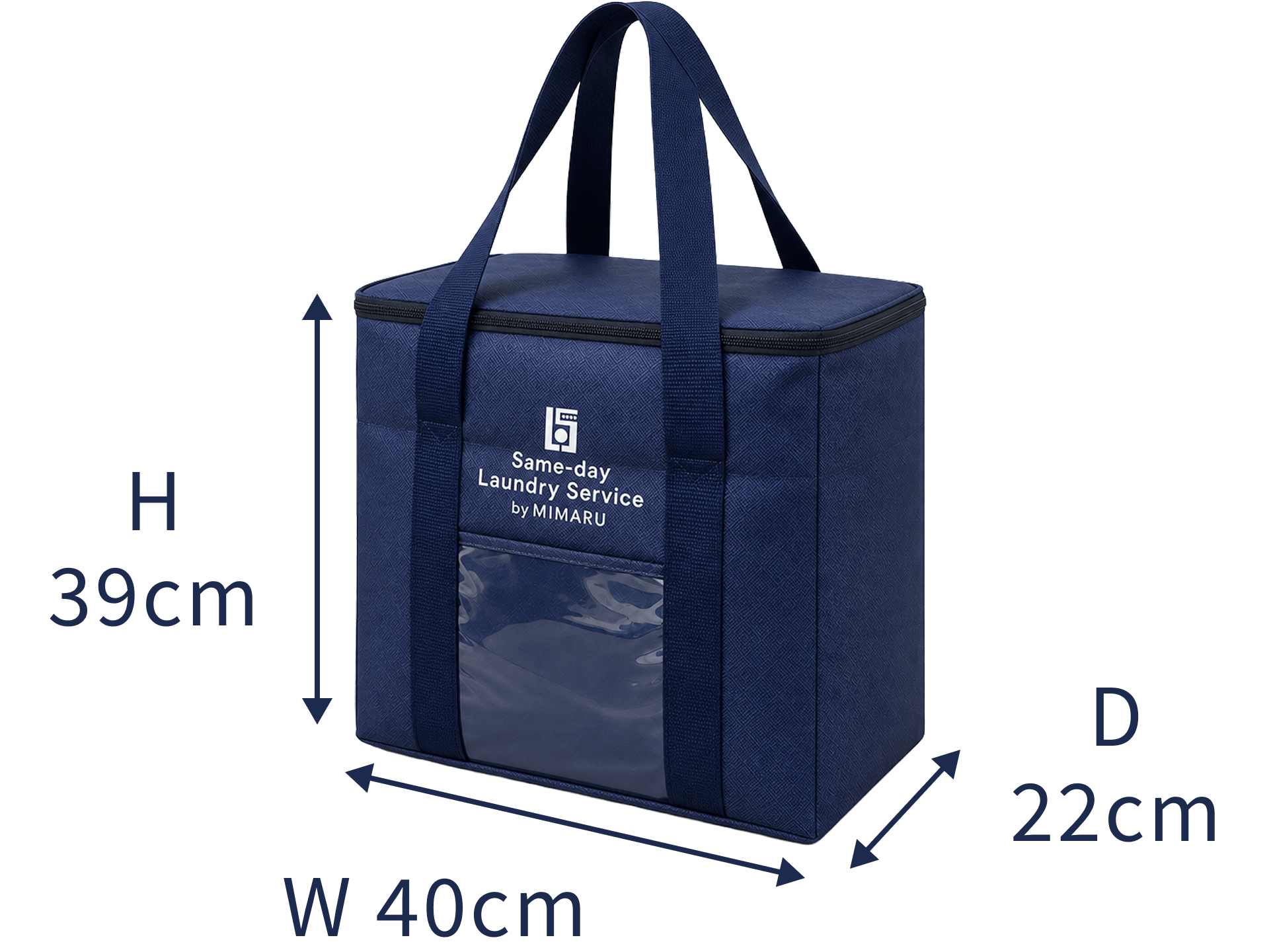 W40 × H39 × D22 cm